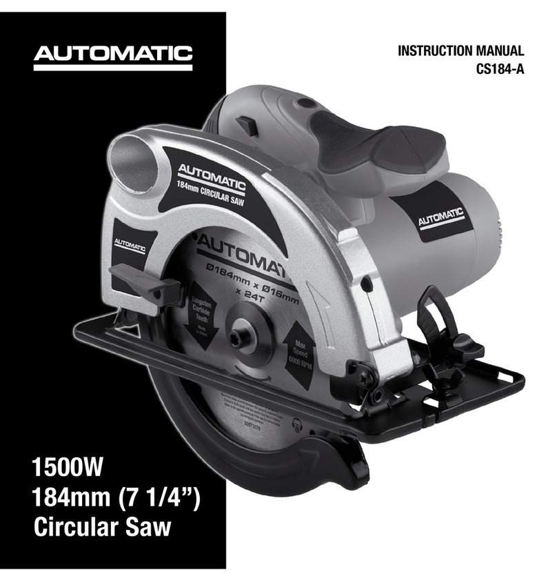 Automatic CS184-A Manuale utente