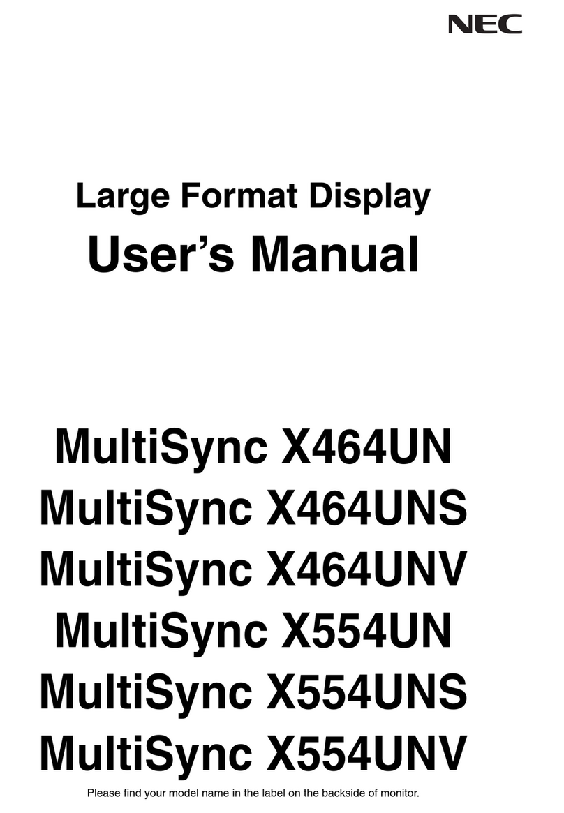 MultiSync X464UN Manuale utente