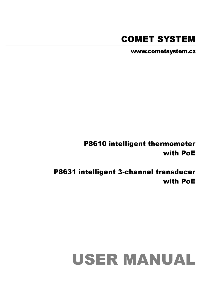 Comet System P8610 Manuale utente