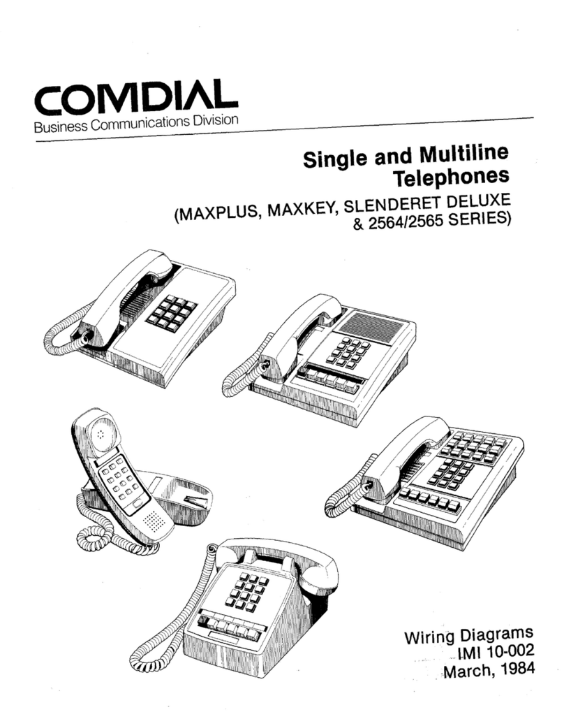 Comdial MAXPLUS Manuale