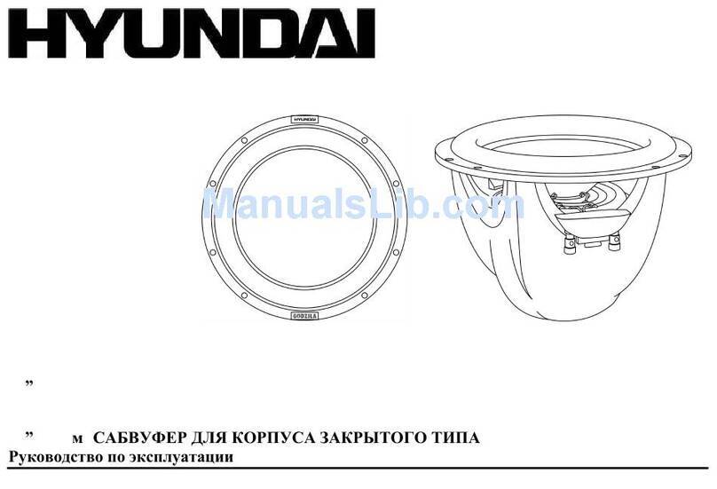 Hyundai H-CSP124 Manuale utente
