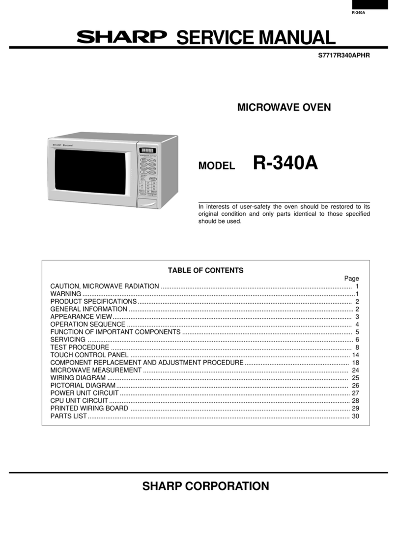 Sharp R-340A Manuale utente