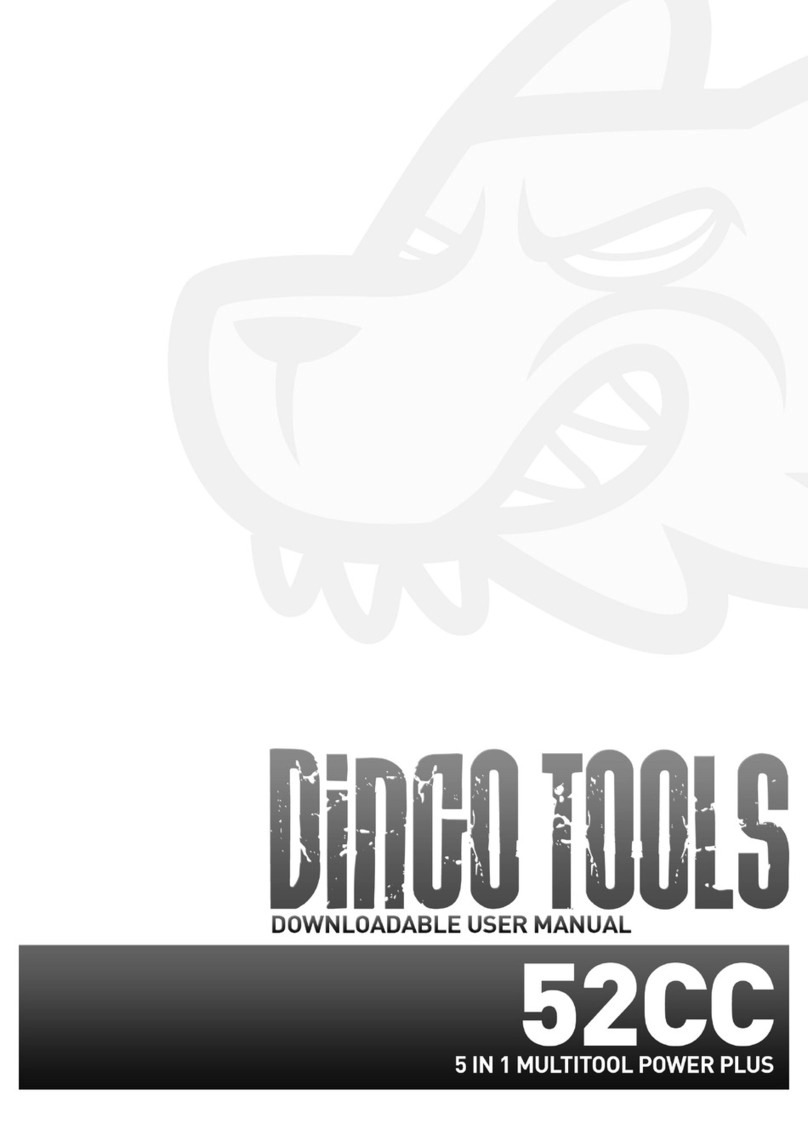 Dingo Tools 52CC Manuale utente
