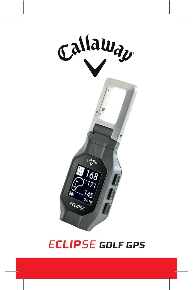 Callaway Golf Eclipse Manuale utente