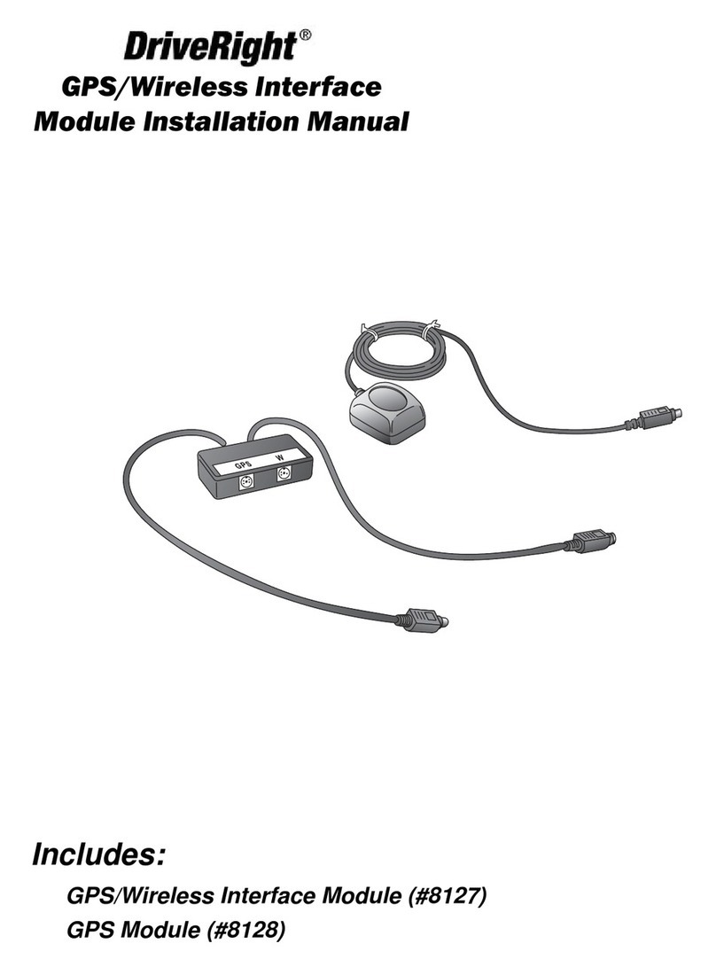 Davis Instruments DriveRight Manuale utente Davis Instruments DriveRight Manuale utente