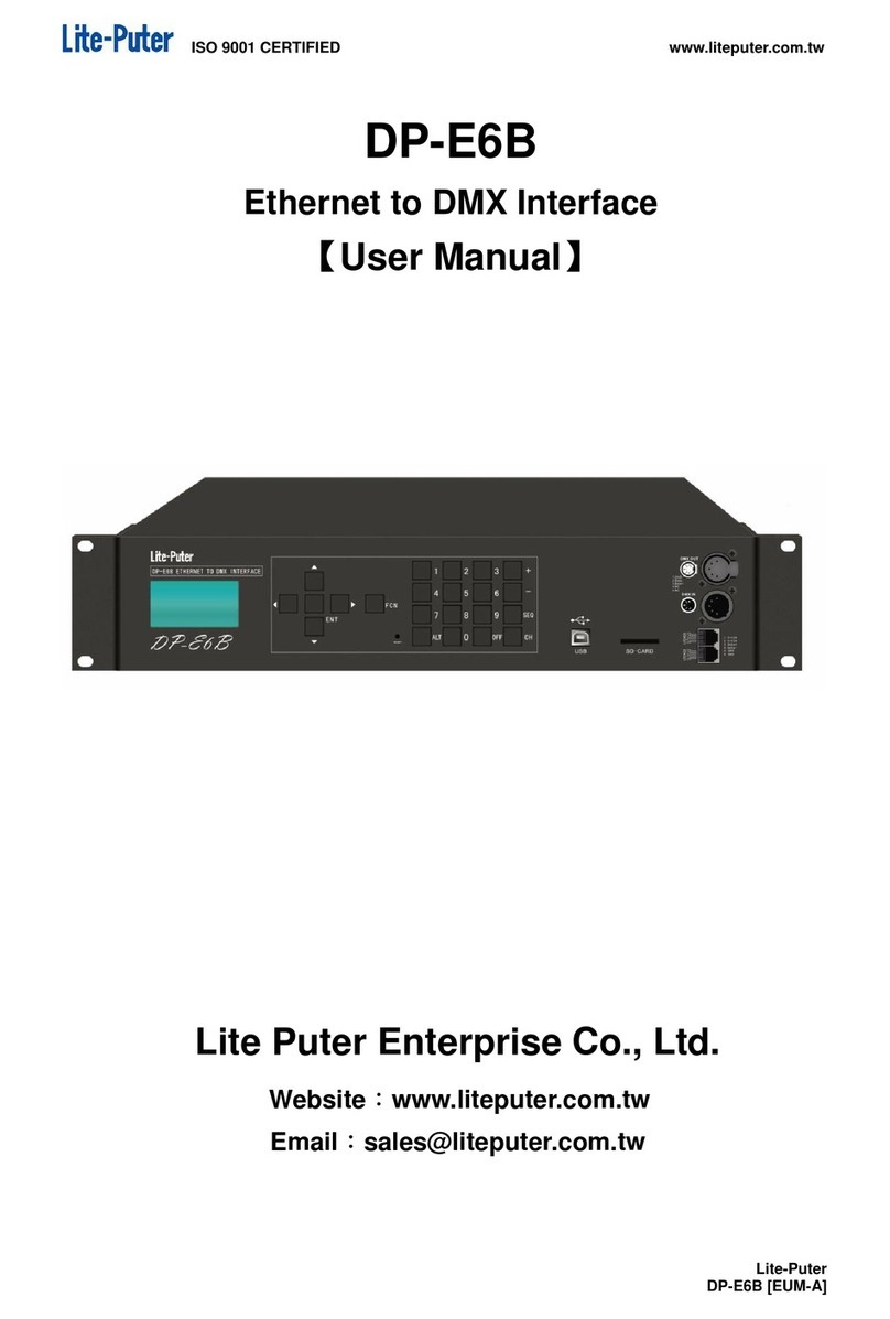 Lite-Puter DP-E6B Manuale utente