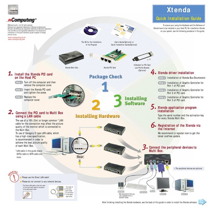NComputing Xtenda Manuale utente