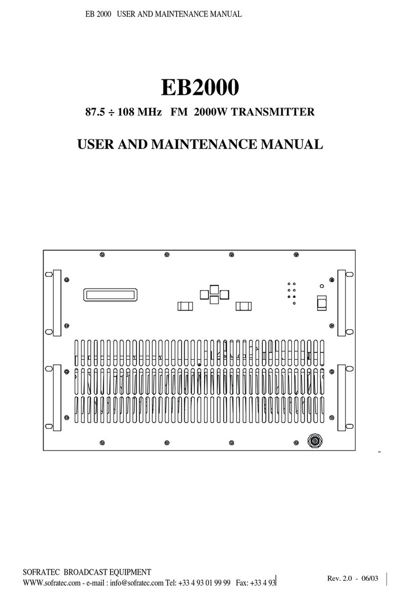 Sofratec EB2000 Manuale utente