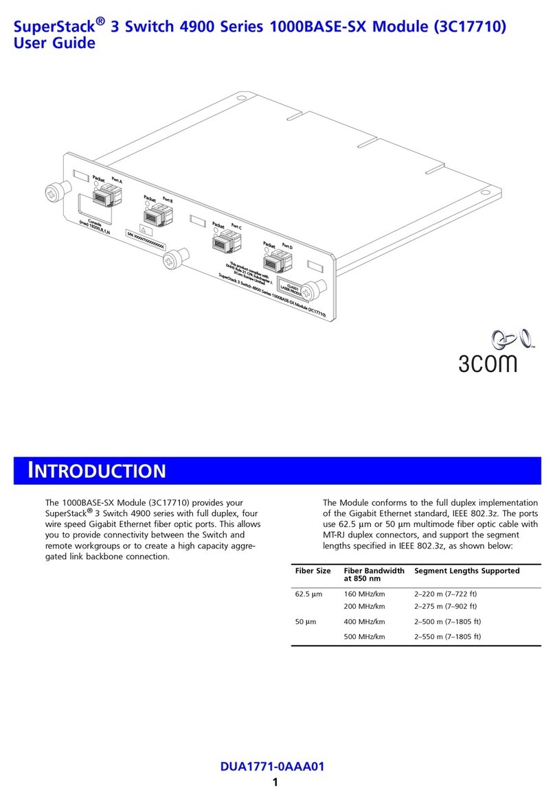 3Com SuperStack 3 4900 Manuale utente