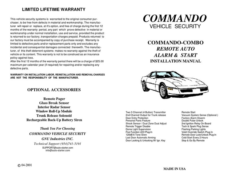 Commando Combo Manuale utente
