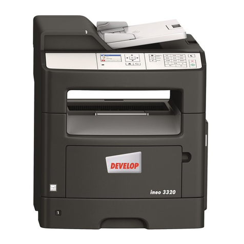 Develop ineo 3320 Manuale utente