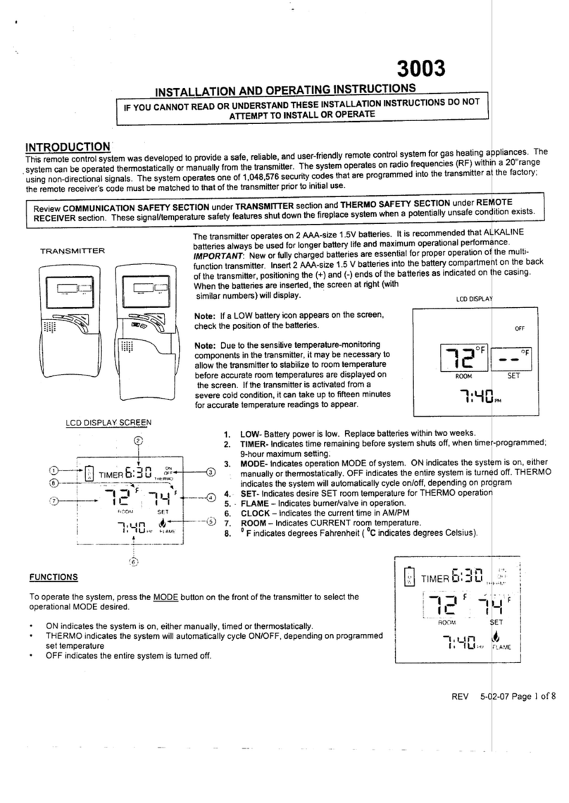 Skytech AC-3003 Manuale utente