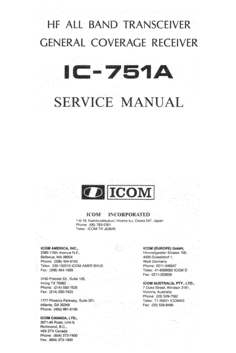Icom IC-751A Manuale utente