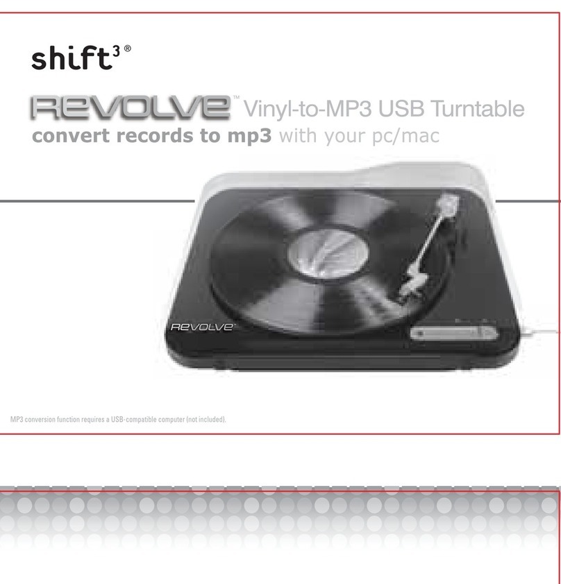 Shift3 Revolve Manuale utente