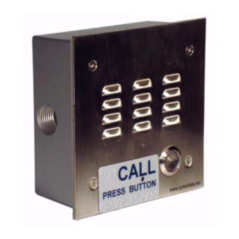 CyberData 3COM VCX PBX Server Manuale utente