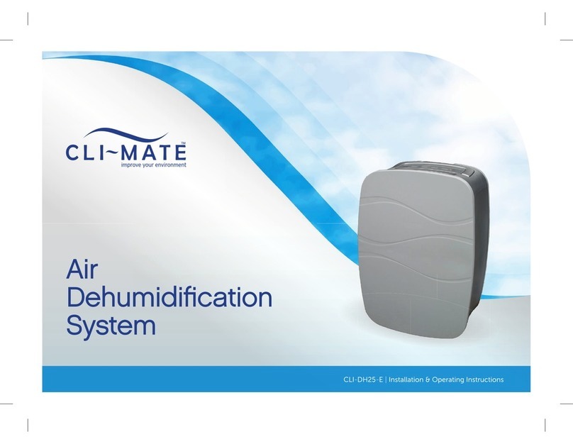 cliMATE CLI-DH25-E Manuale del proprietario