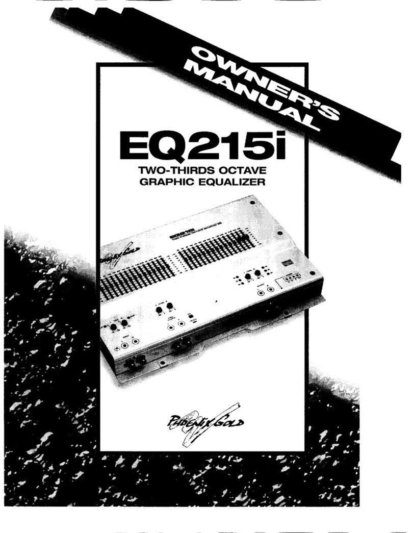 Phoenix Gold EQ215i Manuale utente