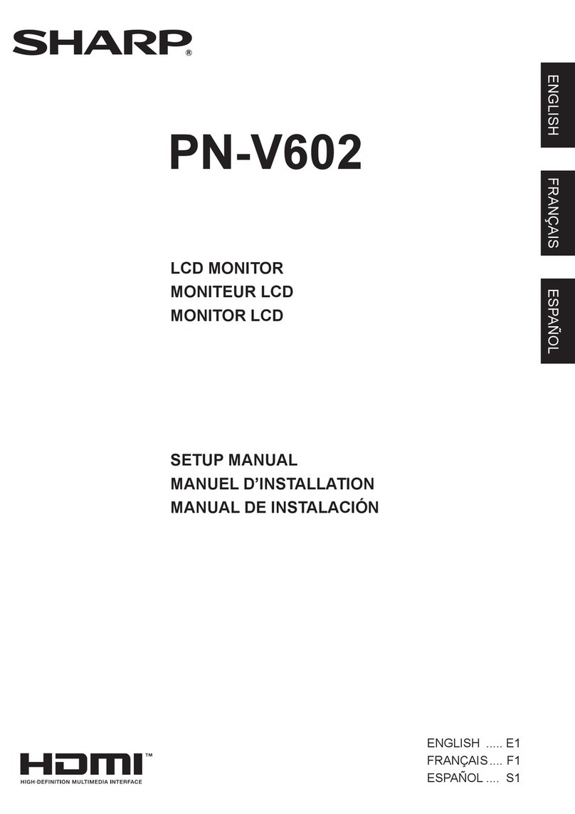 Sharp PN-V602 Guida utente