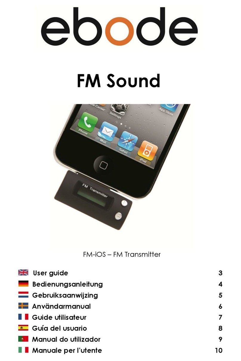Ebode FM-iOS Manuale utente