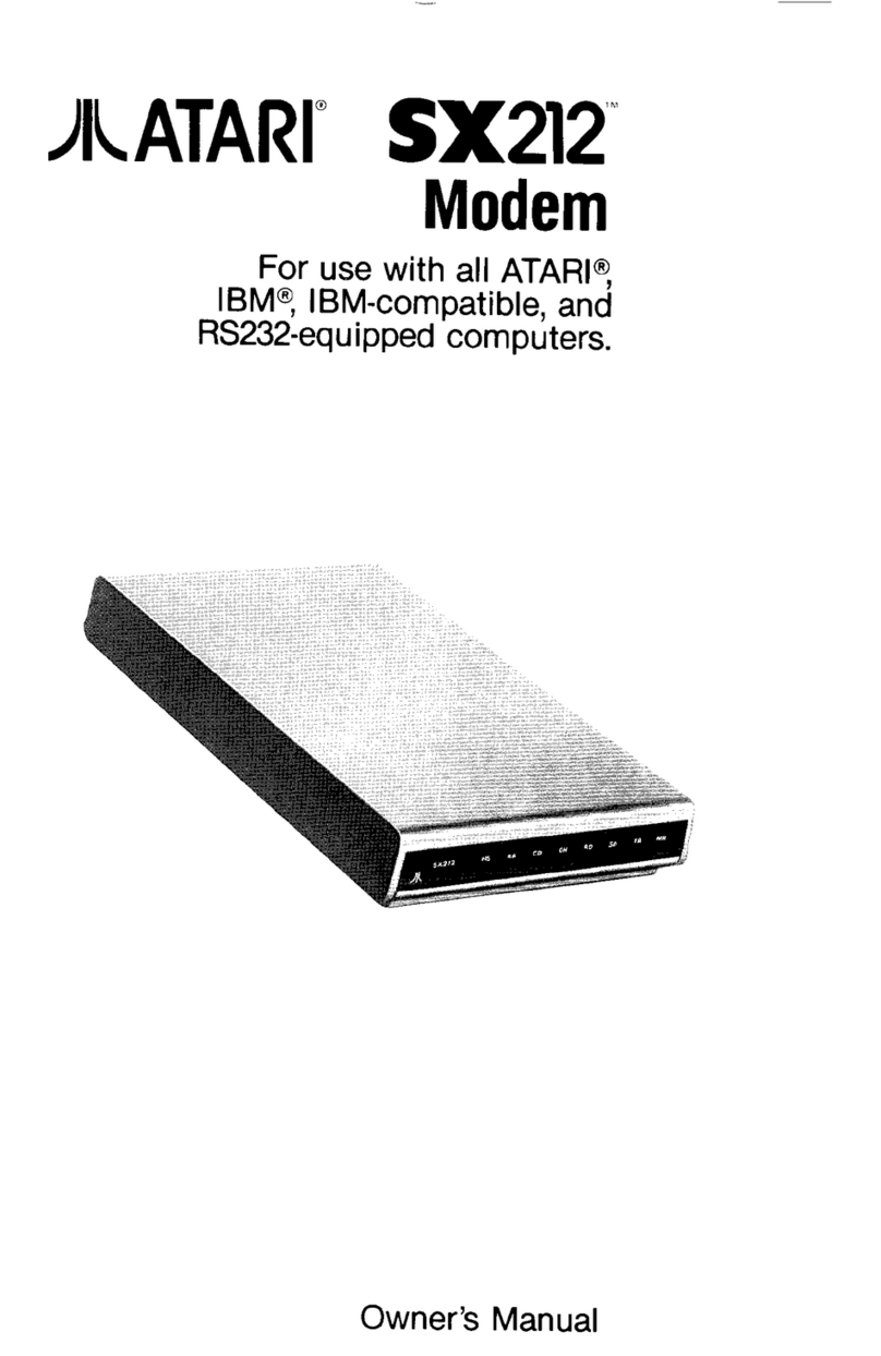 Atari SX212 Manuale utente