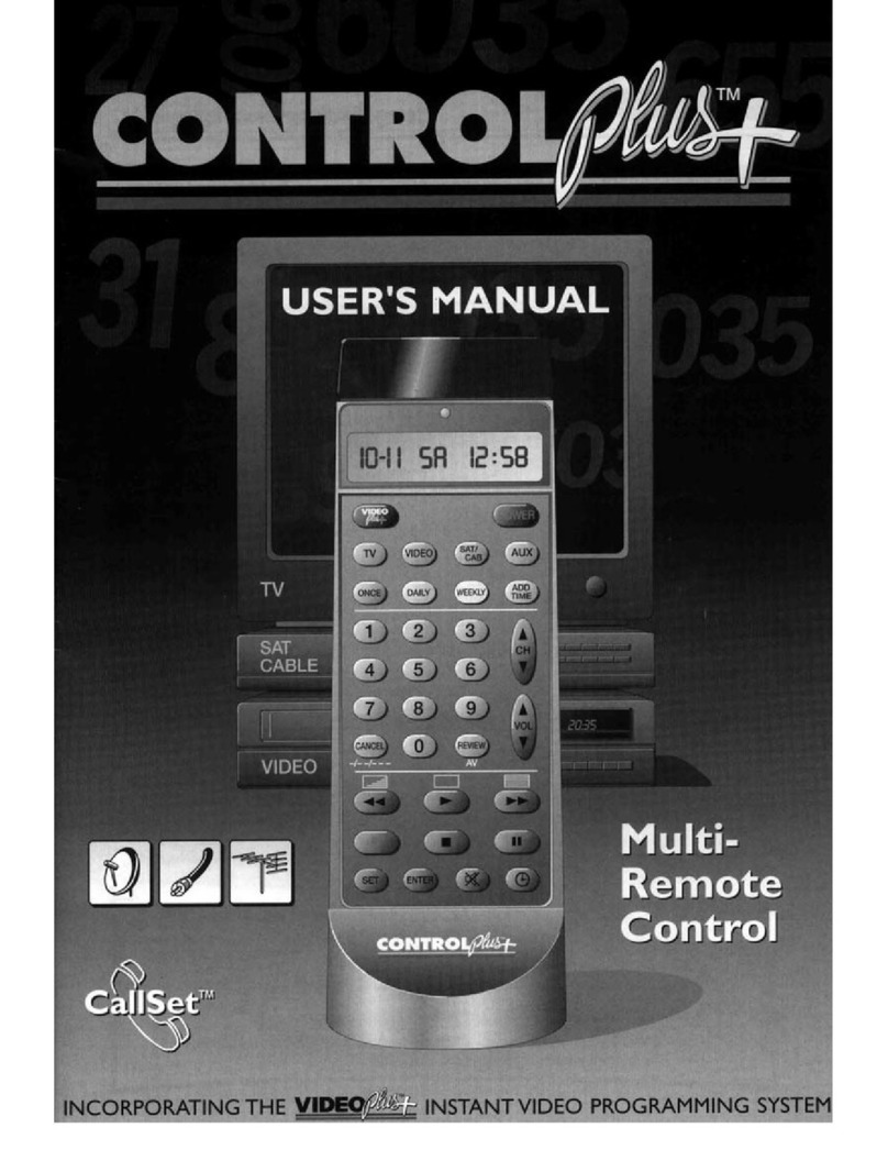 VideoPlus ControlPlus+ Manuale utente
