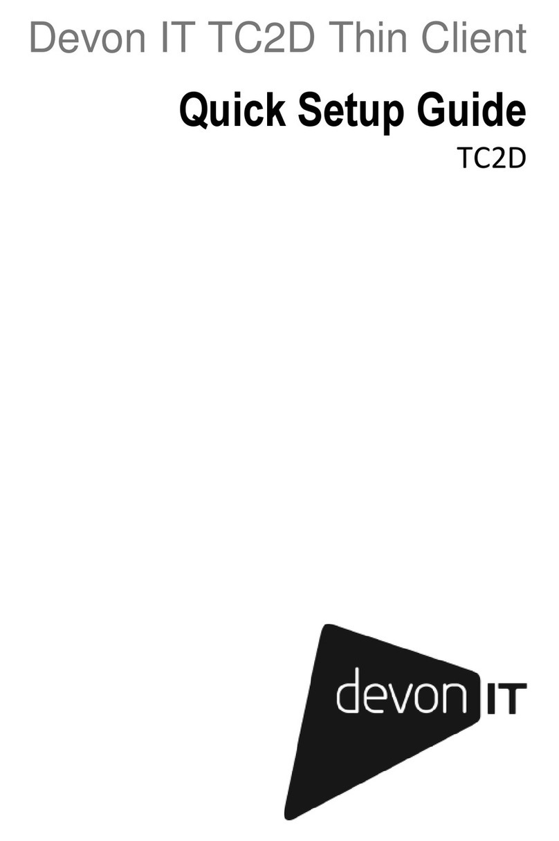 Devon IT TC2D Manuale utente