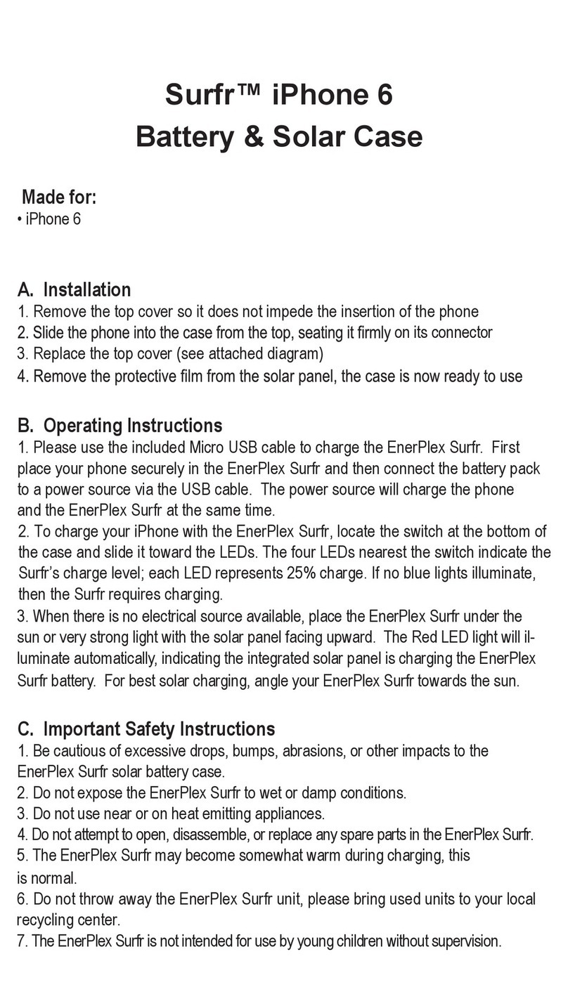 EnerPlex Surfr Manuale utente