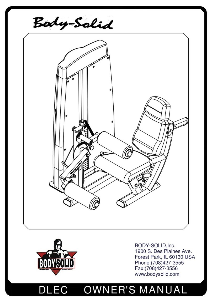 Body Solid DLEC Manuale utente
