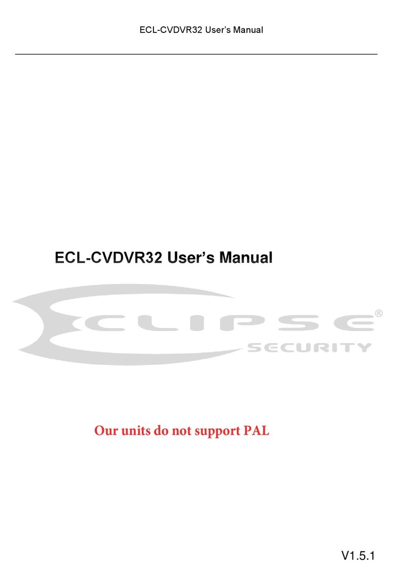 Eclipse Security ECL-CVDVR32 Manuale utente