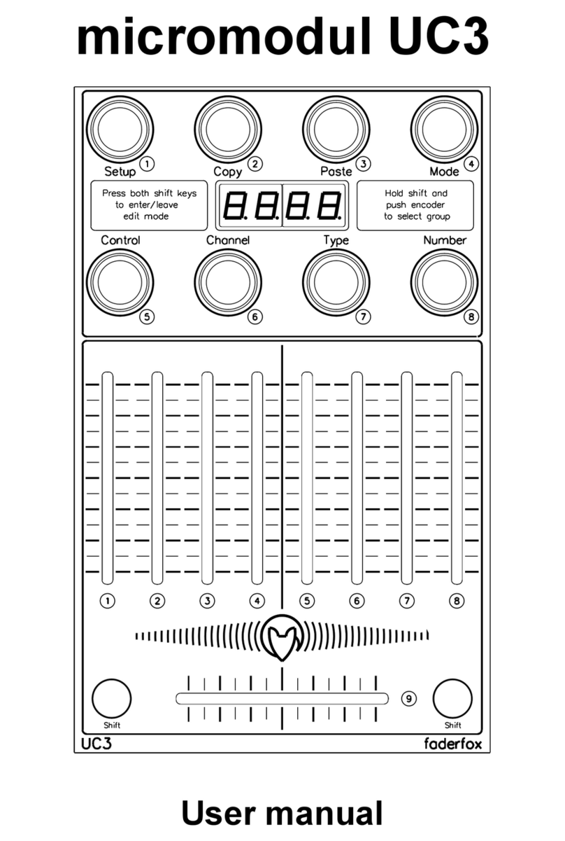 Foderfox micromodul UC3 Manuale utente