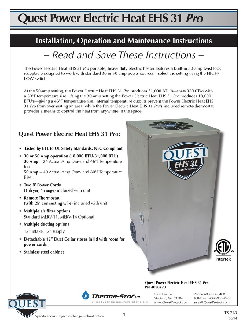 Quest Engineering EHS 31 Pro Manuale