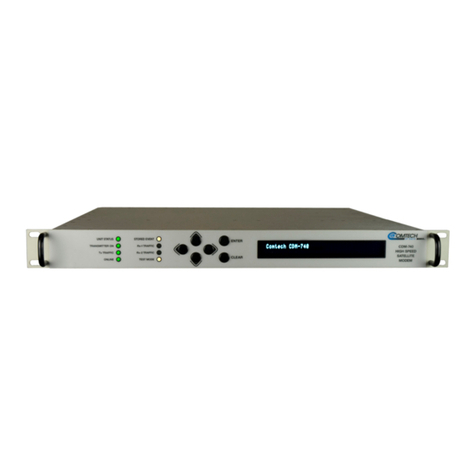 Comtech EF Data CDM-740 Manuale utente