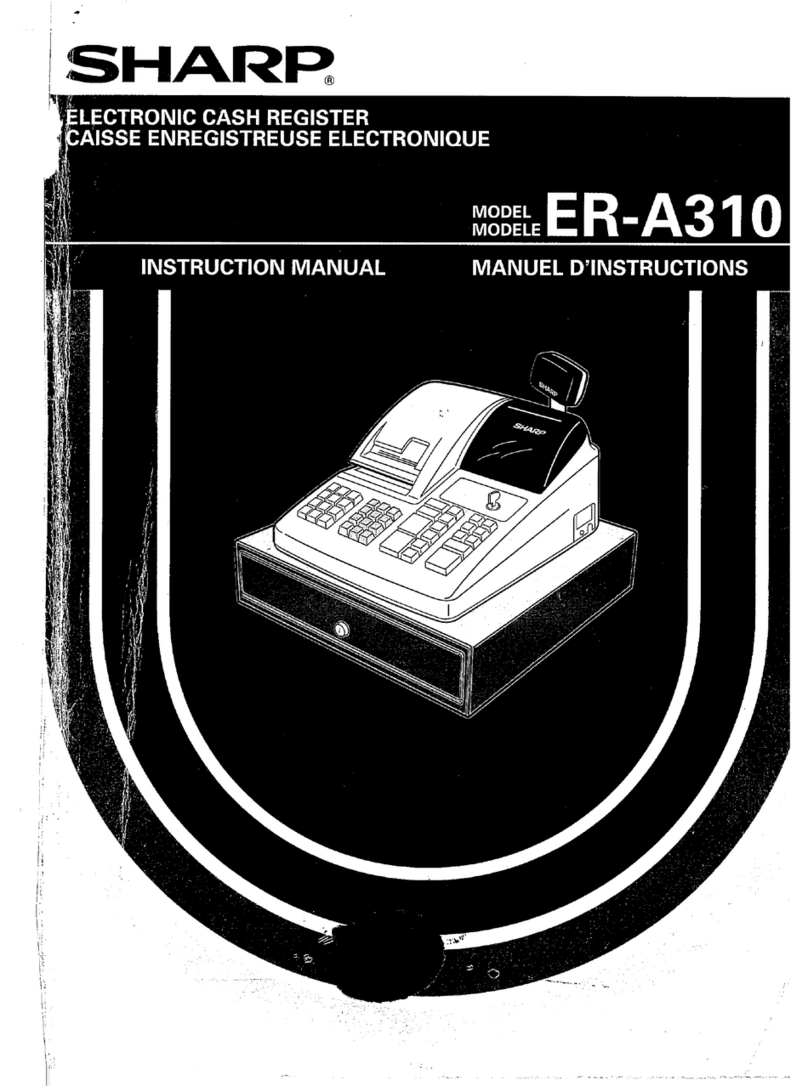 Sharp ER-A310 Manuale utente Sharp ER-A310 Manuale utente