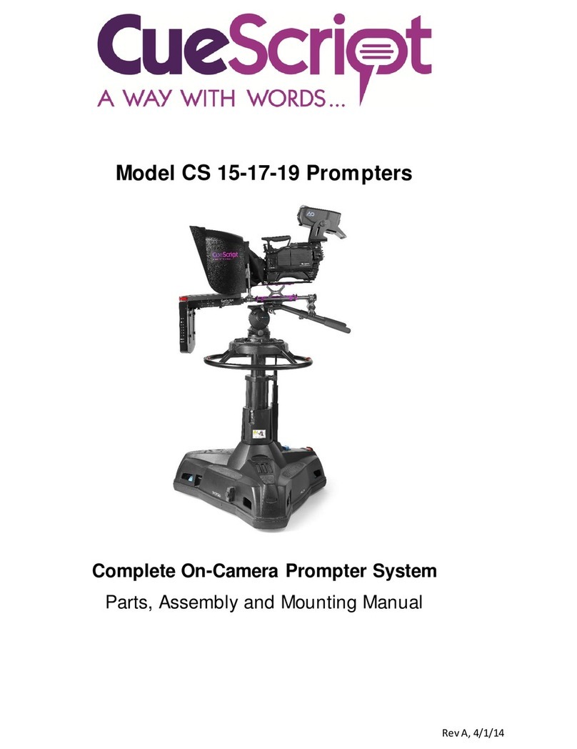 CueScript CS 15 Guida