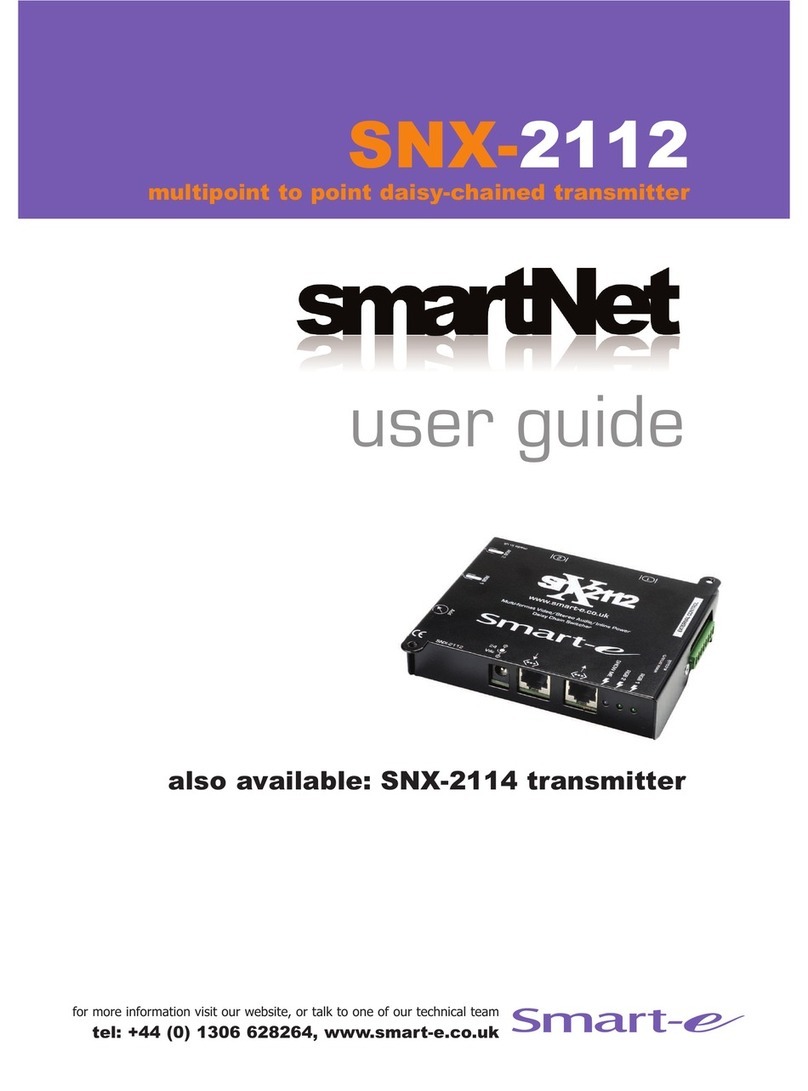 Smarte SNX-2112 Manuale utente