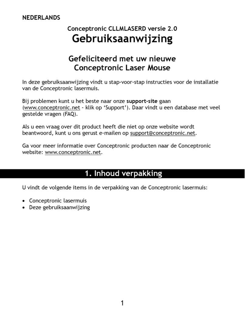 Conceptronic CLLMLASERD Manuale utente Conceptronic CLLMLASERD Manuale utente