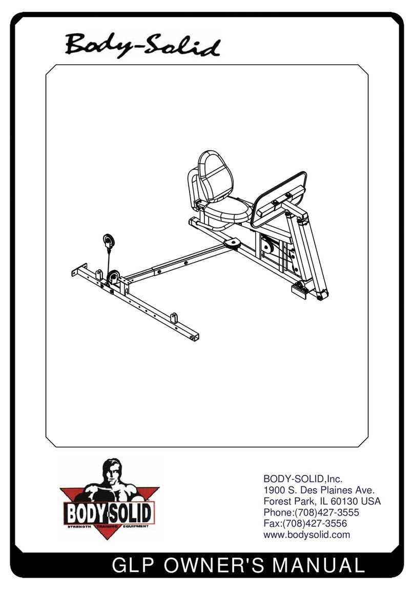 Body Solid GLP Manuale utente