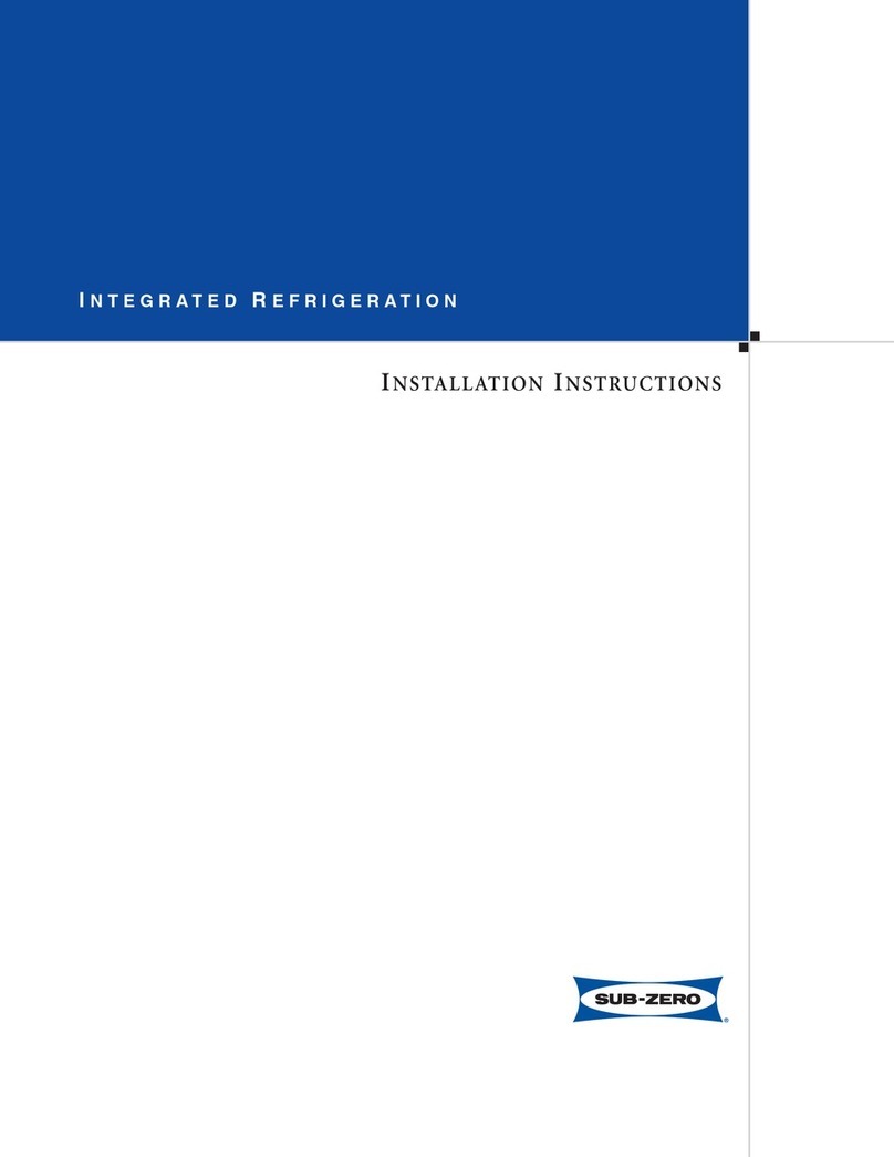 Sub-Zero 736TR Manuale utente