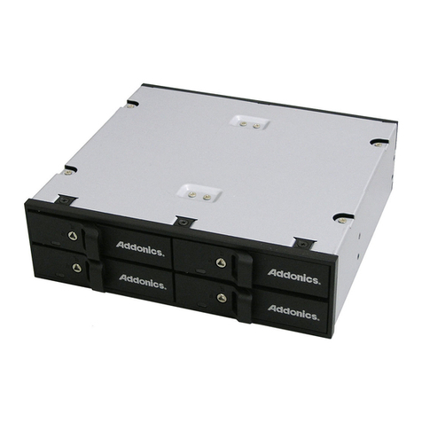 Addonics Technologies AESN4DA25 Manuale utente Addonics Technologies AESN4DA25 Manuale utente