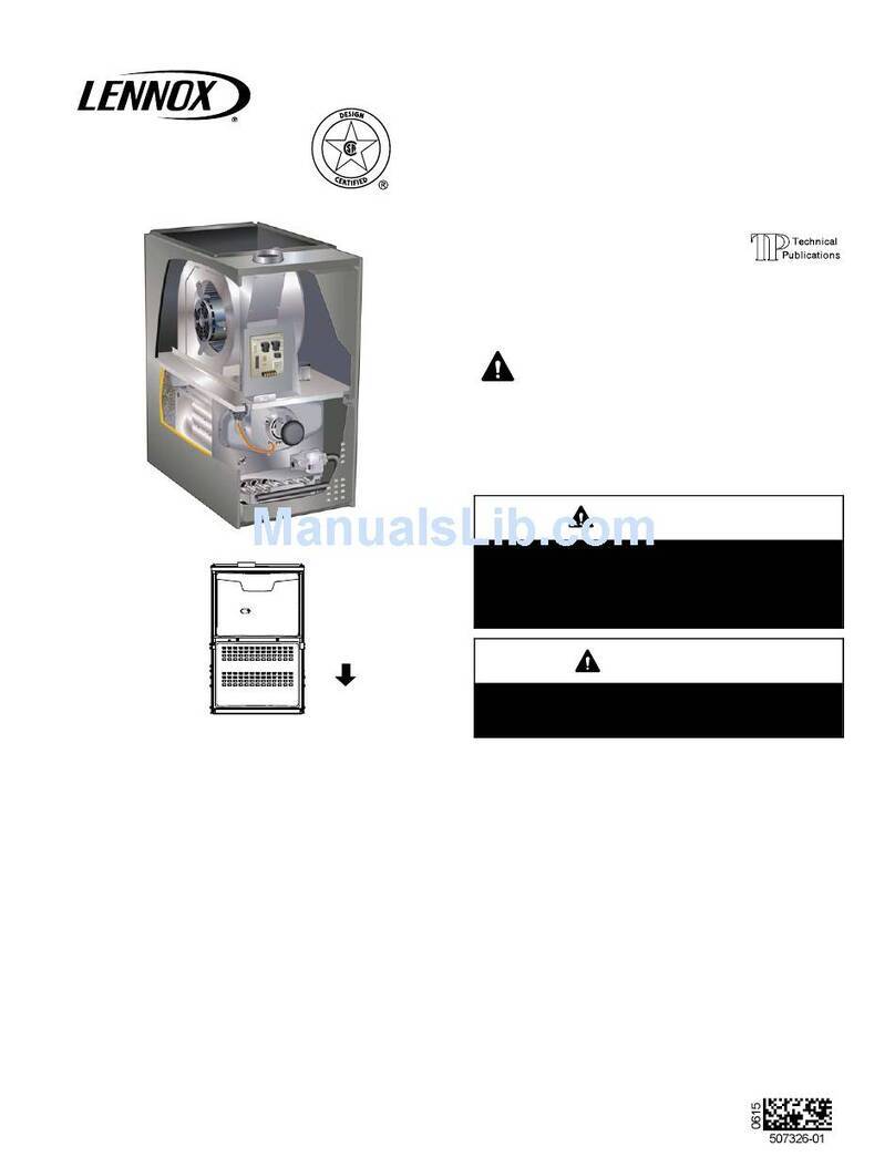 Lennox ML180DF Manuale utente