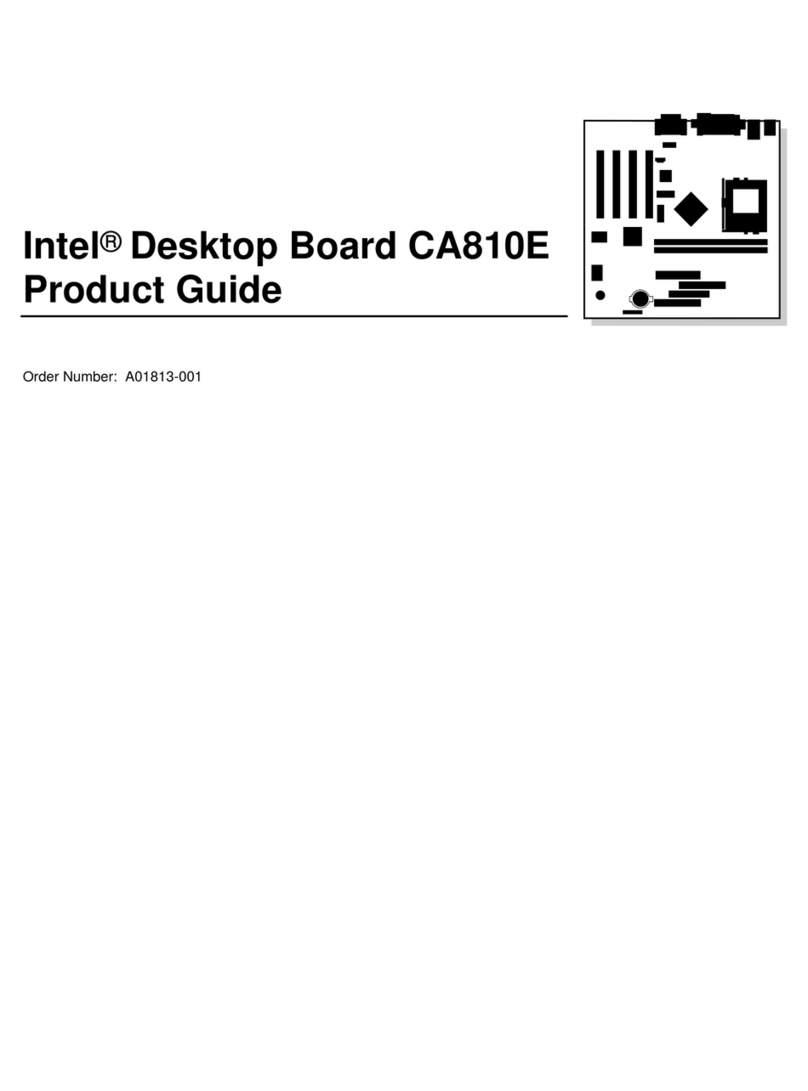 Intel CA810E Manuale utente Intel CA810E Manuale utente