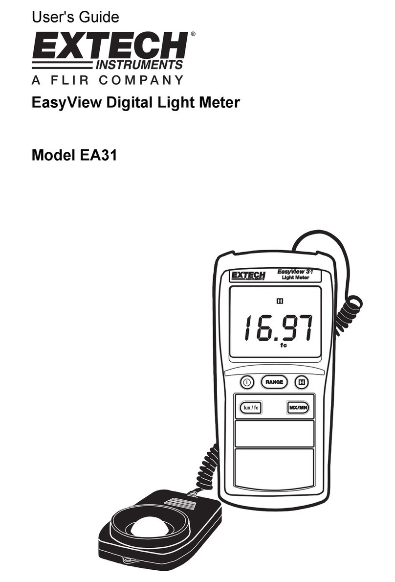 Extech Instruments EasyView EA31 Manuale utente Extech Instruments EasyView EA31 Manuale utente