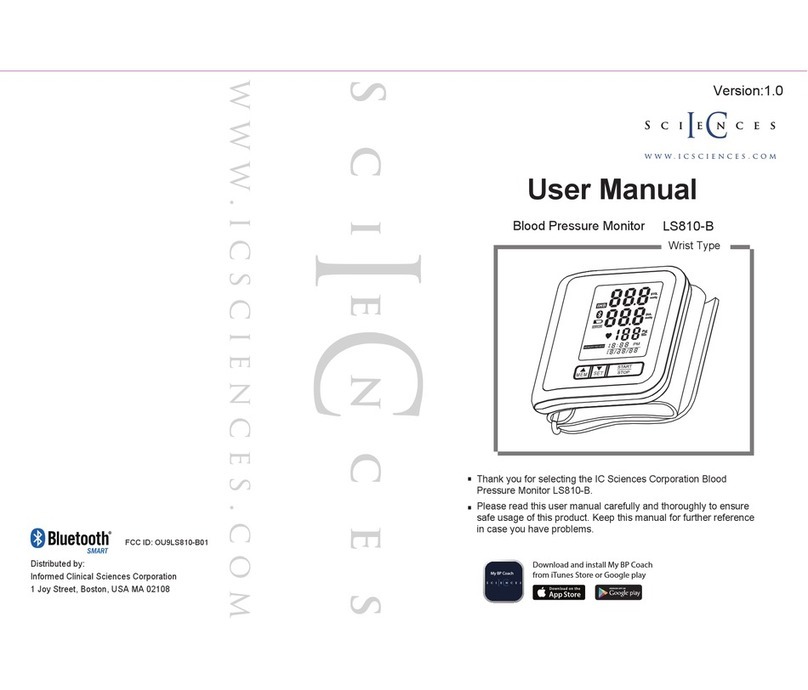 IC Sciences LS-810-B Manuale utente