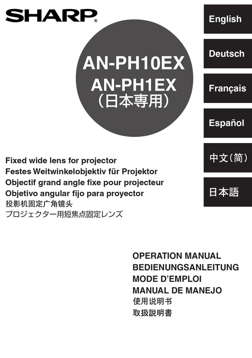 Sharp AN-PH10EX Manuale utente