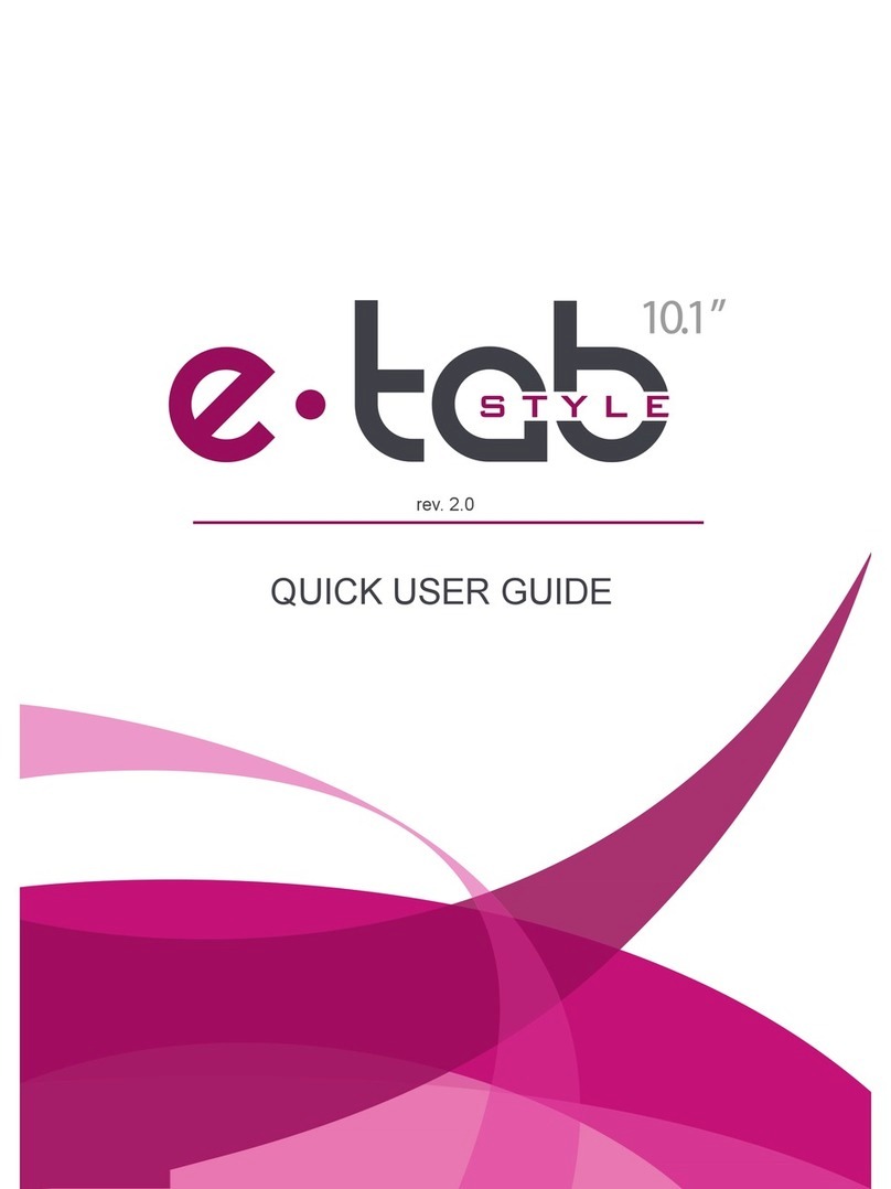 Microtech e-tab style Manuale di istruzioni