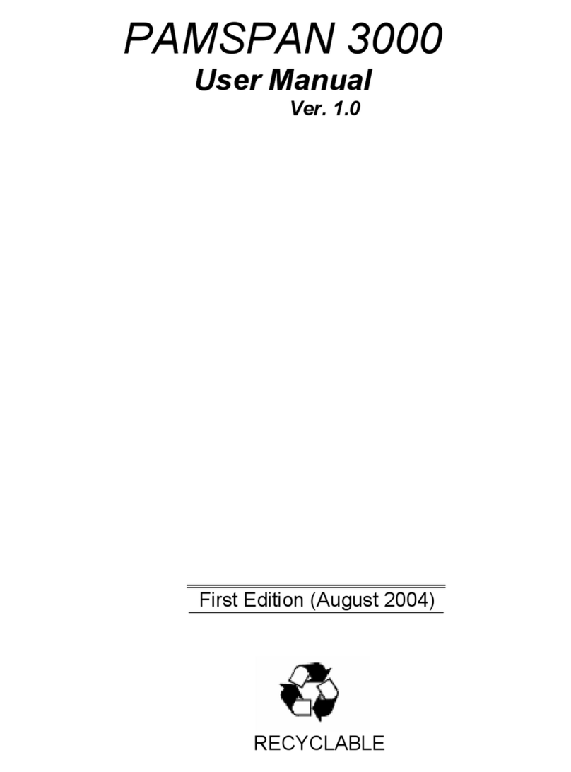 CCOM PAMSPAN 3000 Manuale utente
