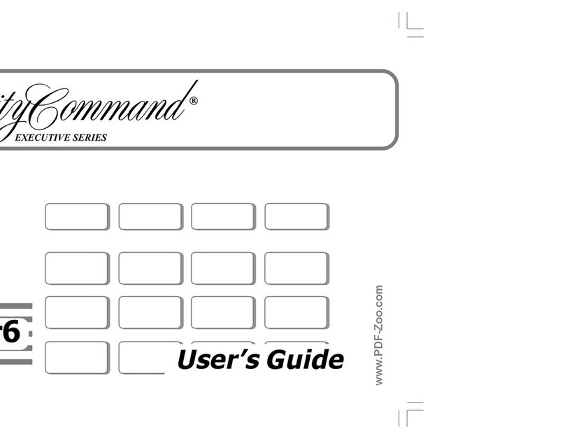 Security Command XRSuper6 Manuale utente
