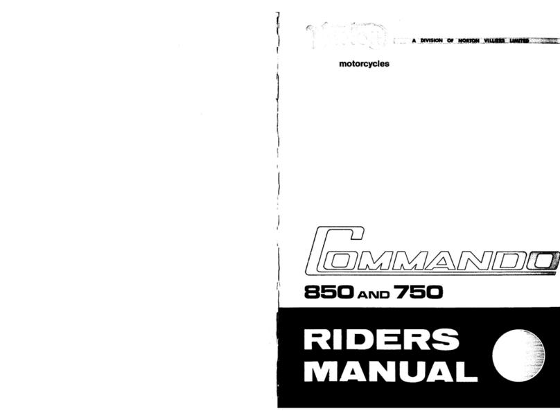 Commando NORTON 850 Manuale di installazione e manutenzione