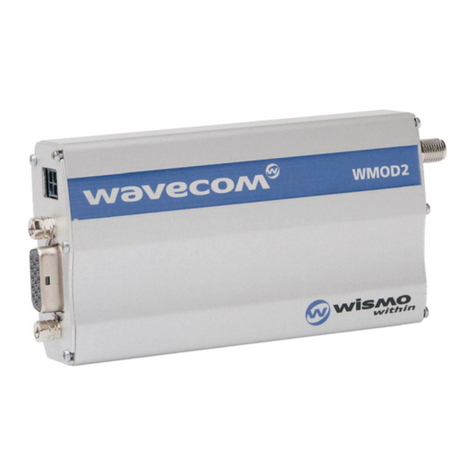 Wavecom WMOD2B Manuale utente