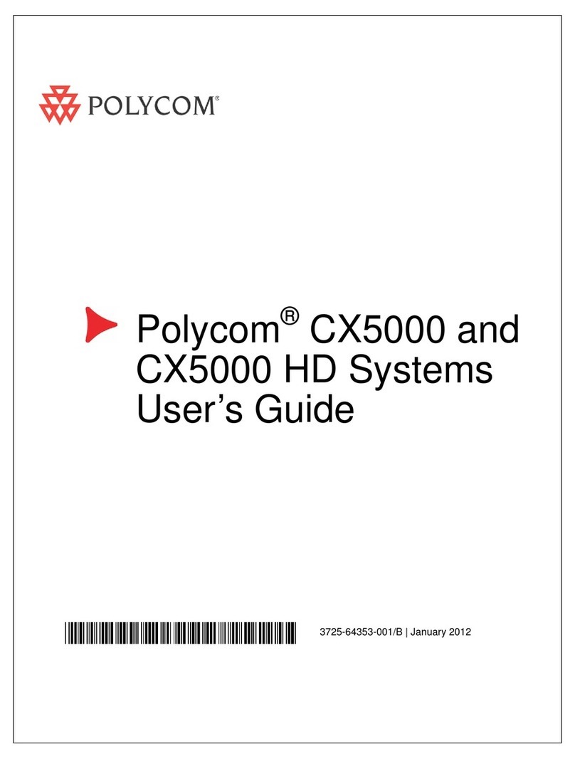 Polycom CX5000 Manuale utente